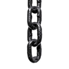 Fototapeta premium chain, stretched chain, isolate, symbol of aspiration and effort to hold [Transparent Background PNG]