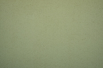 A textured green wall fills the space with a serene ambiance. The surface displays subtle patterns and variations, enhancing the room's overall aesthetic. Natural light brings warmth to the setting