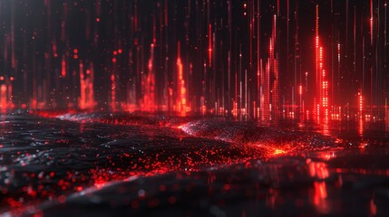 3d digital world map featuring financial data and global market indexes visualization