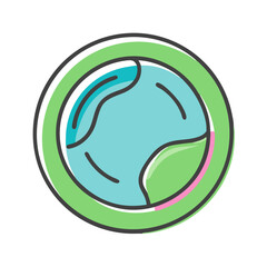 Fototapeta premium circle icon, circle vector illustration-simple illustration of circle, perfect for circle logos and icons