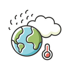 climate icon, climate vector illustration-simple illustration of climate, perfect for climate logos and icons