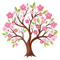 Blossoming Tree  Elegant Flower Tree

