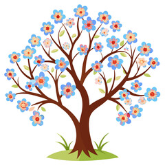 Blossoming Tree  Elegant Flower Tree

