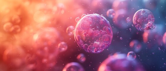 Abstract representation of cells