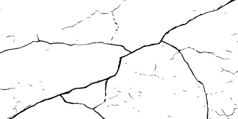 Closeup of dry fissure ground. White dried and cracked ground earth background.Gray crack on earth texture. erosion.	