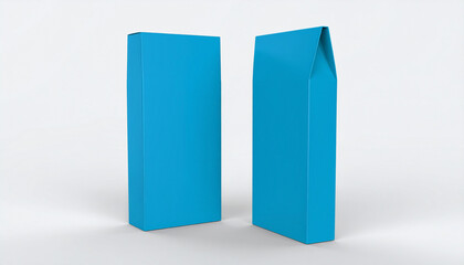 Cyan Glossy Folding Carton