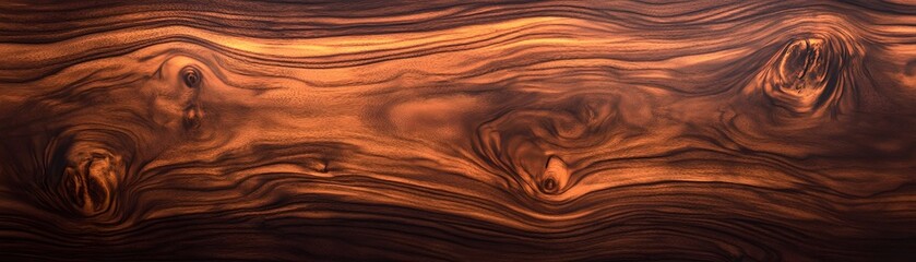 Fototapeta premium Close-up view of intricate wood grain patterns.
