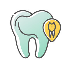 dental icon, dental vector illustration-simple illustration of dental, perfect for dental logos and icons