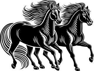 horse vector illustration