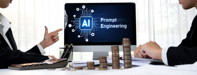 Generative AI virtual assistant tools for prompt engineer and user for ease of engage artificial...