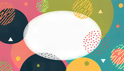 Geometric color background