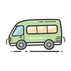 express van icon, express van vector illustration-simple illustration of express van, perfect for express van logos and icons