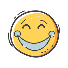 face smile icon, face smile vector illustration-simple illustration of face smile, perfect for face smile logos and icons