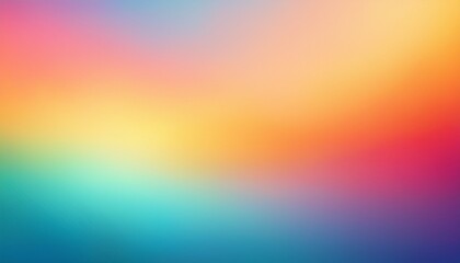 Obraz premium soft color blurred gradient background featuring bright and vibrant hues seamlessly blending together for a smooth and dreamy abstract digital design