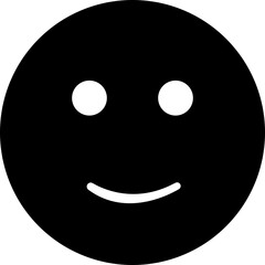 Fototapeta premium Smile Icon in trendy flat style isolated on white background. Happy face, smiley face icons, isolated on transparent background