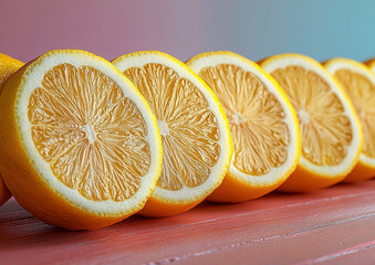 lemon and orange slices