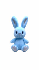Obraz premium Light Blue Plush Bunny Toy
