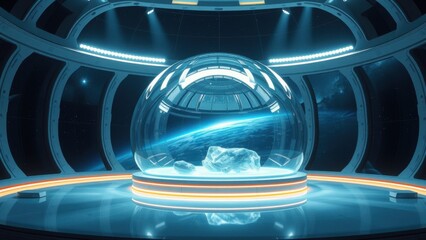 Modern Futuristic Dome Design: Exploring High-Tech Interiors and Innovations