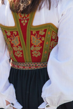 traditional Norwegian bunad 