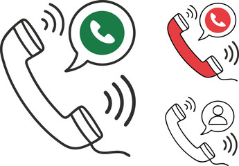 set of hand icons vector