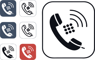 phone icon vector illustration