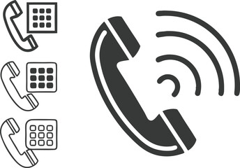 mobile phone icon vector