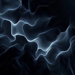Abstract blue wavy background, futuristic wavy illustration. Vector eps10