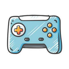 game console icon, game console vector illustration-simple illustration of game console, perfect for game console logos and icons