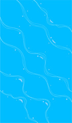 Background with waves. Print with waves. Blue wavea