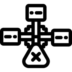 No Side Icon