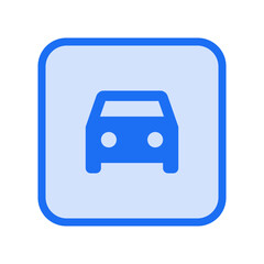 Directions Car Filled Icon