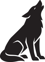 wolf silhouette
