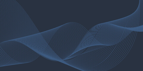 Abstract colorful trendy geometric background of smooth curve artistic expression for blend lines, futuristic colorful seamless wave element for design on stylized blend line art texture background.