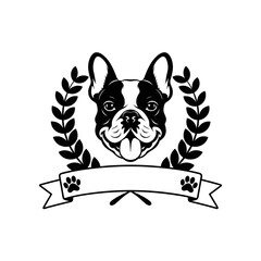 angry jungle dog head vector photo and logo animal wallpaper jpg . black and white dog icon theme.