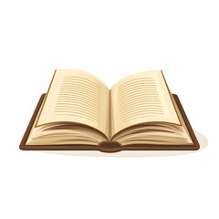 Obraz premium Modern book vector and illustrator design isolated on white background for creative projects