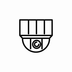 dome camera icon sign vector © Kamran