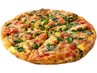 breakfast frittata with vegan on png