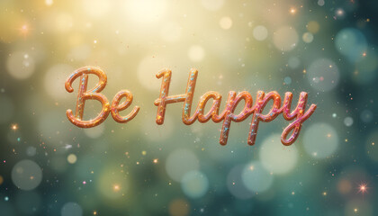 be happy