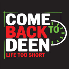 back to deen