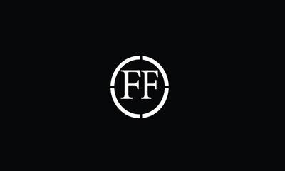 FF,FF abstract, letters, logo, monogram, style, symbols, ambitions, icons, 
