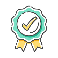 guarantee icon, guarantee vector illustration-simple illustration of guarantee, perfect for guarantee logos and icons