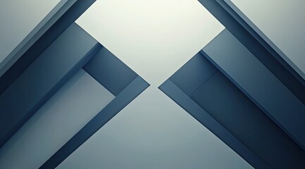 Abstract Geometric Background,  Grey Shapes and Lines