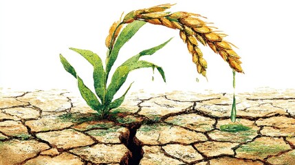 Arid Land's Last Hope: Plant Surviving Drought