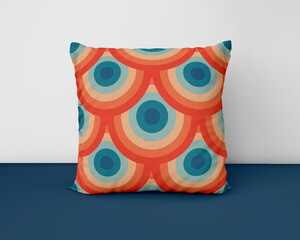 pillow design isolated on white background