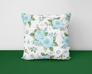 pillow design isolated on white background