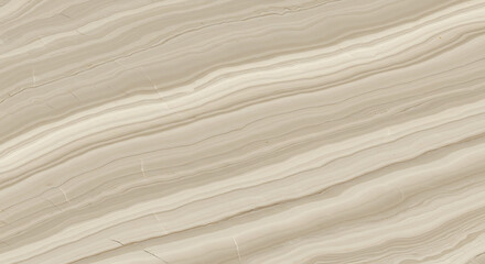 Obraz premium Natural Seamless Beige Onyx Stone Texture with Wavy Veins - Elegant Interior Design Background