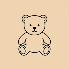 Obraz premium Teddy's Gentle Gaze