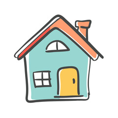 home icon, home vector illustration-simple illustration of home, perfect for home logos and icons