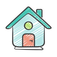 home icon, home vector illustration-simple illustration of home, perfect for home logos and icons