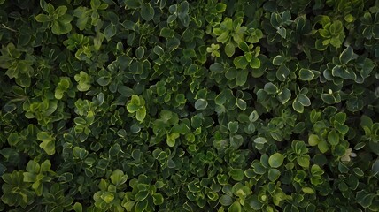 green leaves background